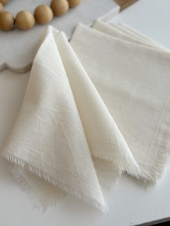 SET x 6 SERVILLETAS Crudo