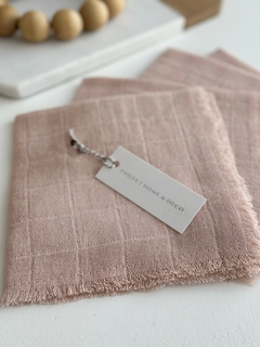 SET x 4 SERVILLETAS Rosa Viejo - tienda online