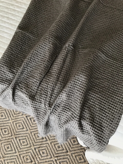 PIE DE CAMA NIDO Gris Oscuro - comprar online