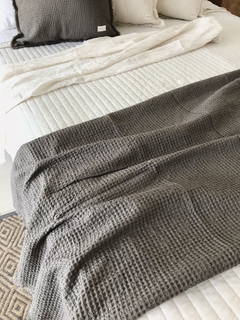 PIE DE CAMA NIDO Gris Oscuro