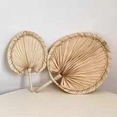 ABANICO HOJA DE PALMA - tienda online