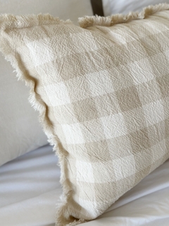 ALMOHADÓN CUADROS VICHY 60x40 - tienda online