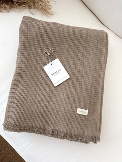MANTA WAFFLE Khaki - PHILIA DECO