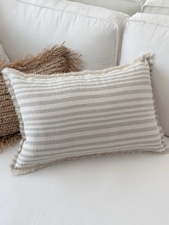 ALMOHADÓN OPORTO Gris 60x40 - PHILIA DECO