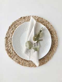 SET x 6 SERVILLETAS Offwhite - comprar online
