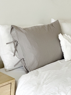 FUNDA DE ALMOHADA Tiritas - Gris Medio