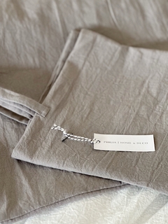 FUNDA DE ALMOHADA Tiritas - Gris Medio - tienda online