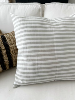 ALMOHADÓN MARINERO Gris Perla