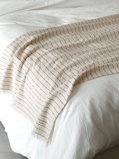PIE DE CAMA PETRA Rayas - tienda online