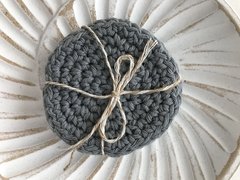 SET POSAVASOS CROCHET x 4