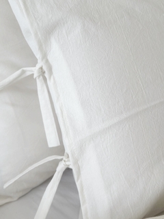 FUNDA DE ALMOHADA Tiritas - Offwhite - tienda online
