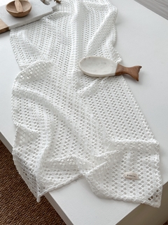 CAMINO DE MESA CROCHET Offwhite en internet