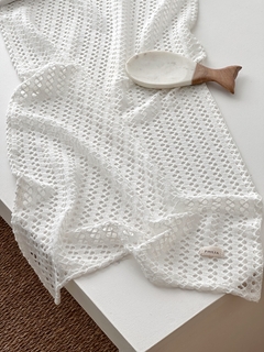 CAMINO DE MESA CROCHET Offwhite - comprar online