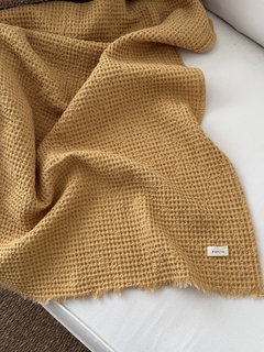 PIE DE CAMA NIDO Mostaza - comprar online