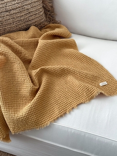 PIE DE CAMA NIDO Mostaza - tienda online