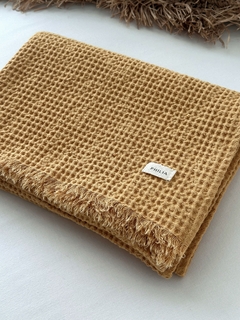 PIE DE CAMA NIDO Mostaza - tienda online