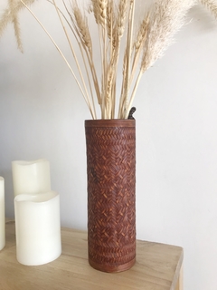 FLORERO RATTÁN - comprar online