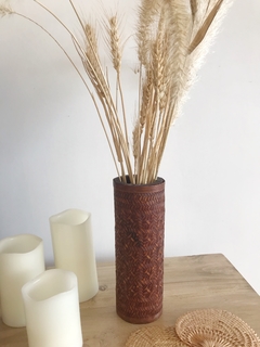 FLORERO RATTÁN - tienda online
