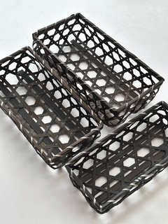 SET DE CESTOS Padang x 3 Rectangulares - comprar online