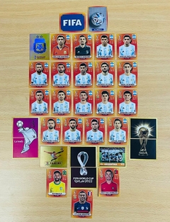 PACK SELECCION ARGENTINA + FIGURITAS DESTACADAS