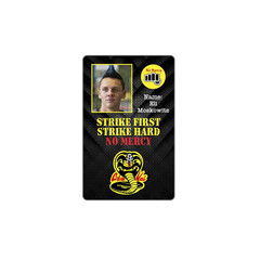 Credencial Cobra Kai - Halcon - Eli Moskowitz