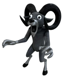 Figura 3D - Muñeco Cabra - 99 Noches Bosque - Roblox - Móvil - 17cm - comprar online