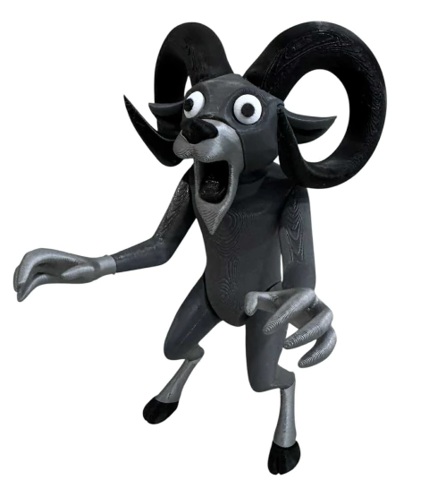 Figura 3D - Muñeco Cabra - 99 Noches Bosque - Roblox - Móvil - 17cm - comprar online