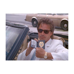 Credencial Doble Miami Vice - James Sonny Crockett - comprar online