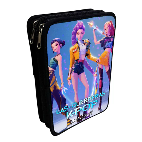 Cartuchera 2 Pisos - Demon Hunters - Las Guerreras del Kpop - comprar online