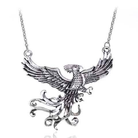 Colgante Ave Phoenix - Fenix - Harry Potter - Plateada - comprar online