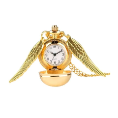 Colgante Collar Snitch Dorada con Reloj - Harry Potter - comprar online