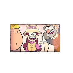 Foto Mabel y Tío - Gravity Falls