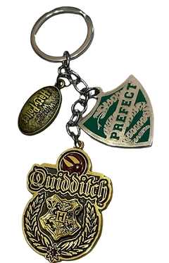 Llavero Quidditch + Prefect Slytherin + Logo - Harry Potter