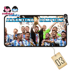 Cartuchera Plana Messi Argentina Mod. 03