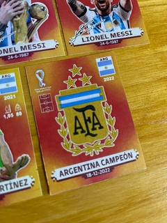 PACK SELECCION ARGENTINA - RECUERDOS - CAMPEONES 2022 x10u. - COKETACOKETO