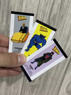 Pack 35 Stickers Chicles + 4 sobres - Xmen, Serie Animada - The Animated Serie - TAS - COKETACOKETO
