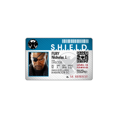 Credencial Nicholas "Nick" Fury - Avengers