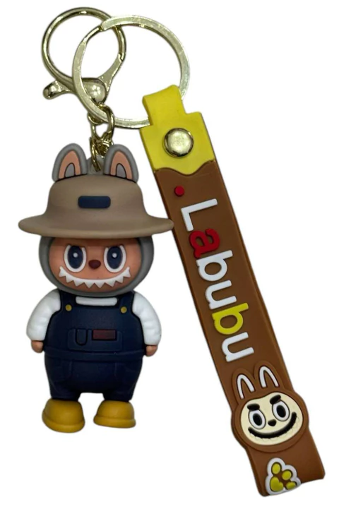 Llavero Goma Labubu Importado - comprar online