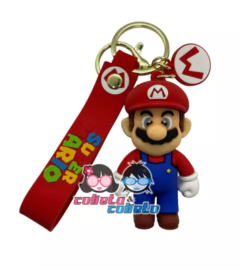 Llavero Goma Mario Bros