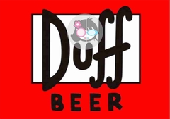 Iman The Simpsons - Duff