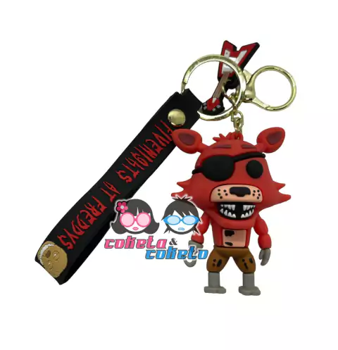Llavero Goma Foxy - FNAF - Five Nights at Freddy's