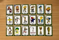 Pack Cards "MASCOTAS MUNDIALISTAS" x18u.