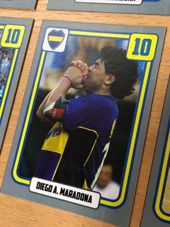 Pack Cards " Diego Maradona - Pack Vol. 3 - Boca Juniors " 18u. - COKETACOKETO