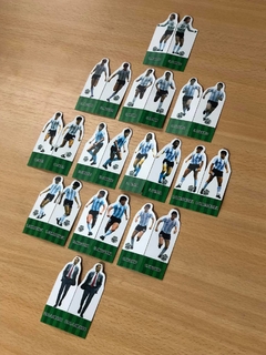 Pack Figuritas Siluetas "Argentina Campeon 1986" (11 jugadores + DT) x12u. - comprar online