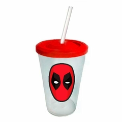 Vaso Retro Plástico - Deadpool