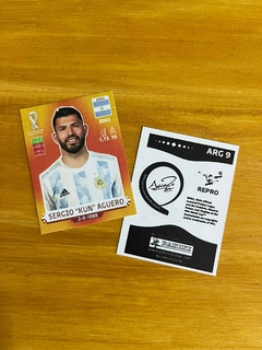 Figurita Sergio "KUN" Aguero REPRO - Qatar 2022