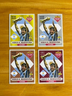 Pack Extra Stickers "DIEGO A. MARADONA CAMPEON COPA" - REPRO