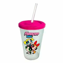 Vaso Retro Plástico - Chicas Superpoderosas - Powerpuff Girls