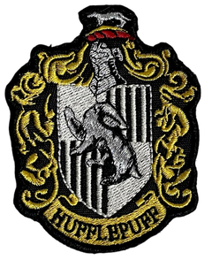 Parche Bordado Hufflepuff - Harry Potter