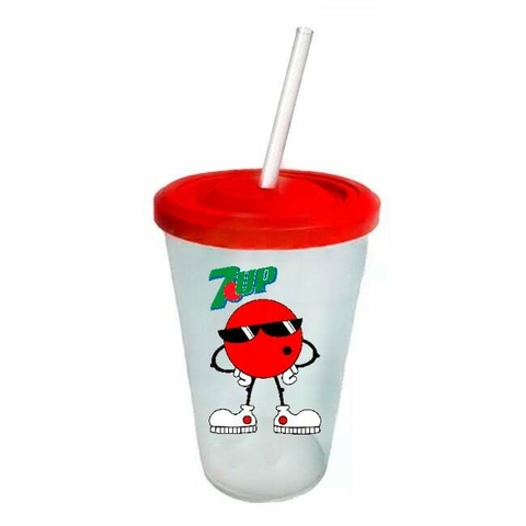 Vaso Retro Plástico - 7up - Cool Spot